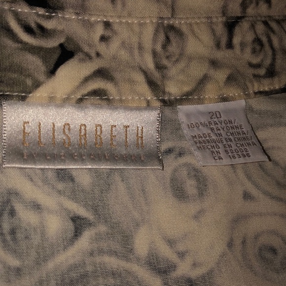 Rose pattern blouse - Picture 6 of 8